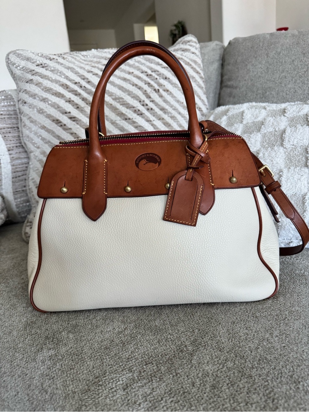 Dooney & Bourke small Wilson Leather Satchel Bag